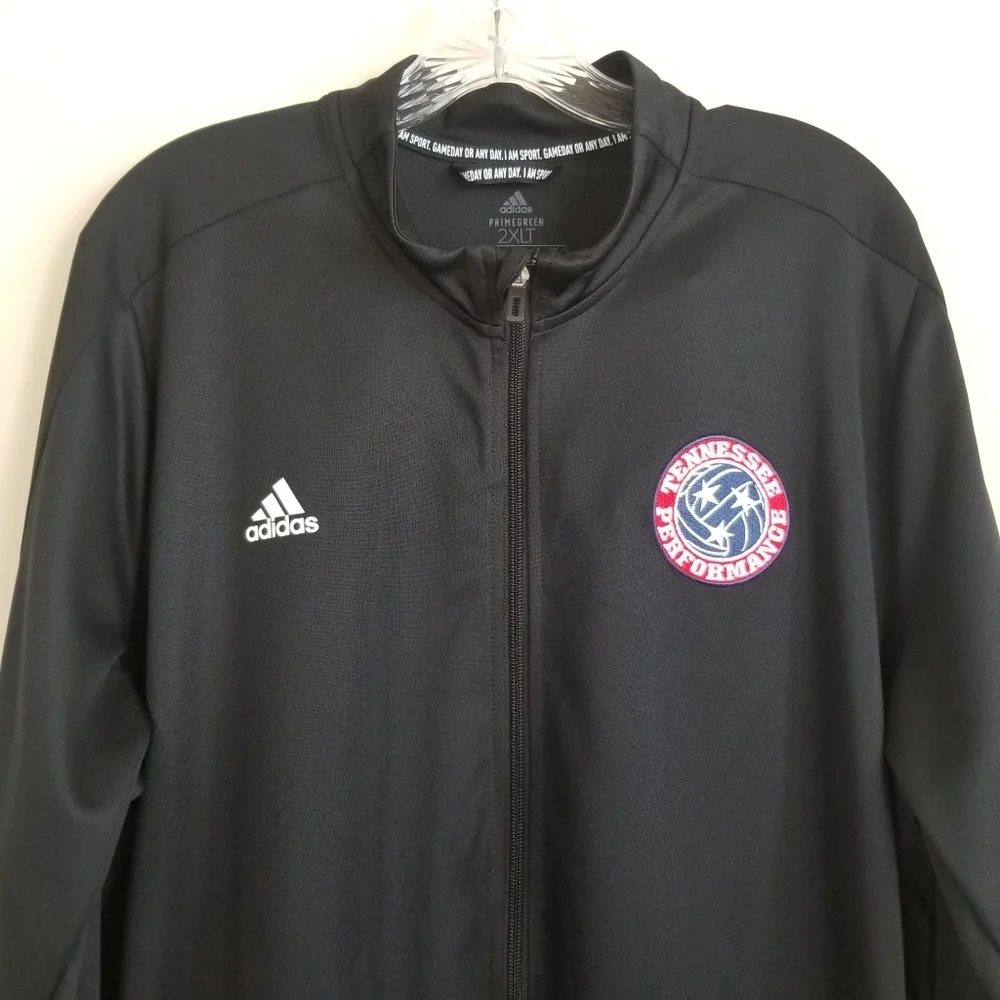 Adidas Aeroready Tennessee Performance Patch Zip Front Jacket Size 2XLT NWT